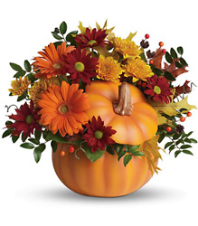Teleflora's Country Pumpkin from Fields Flowers in Ashland, KY